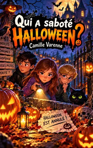 Qui a saboté Halloween ?: Une enquête pleine de mystères, d'indices et de fausses pistes pour les détectives de 10 à 12 ans