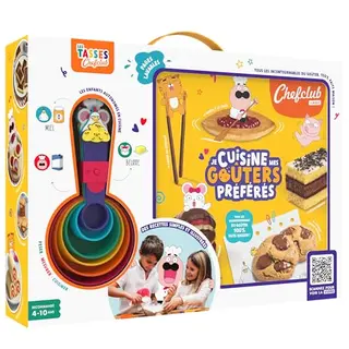 Chefclub Kids - Coffret : Je cuisine mes goûters préférés - Dès 4 ans
