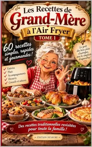 LES RECETTES DE GRAND-MÈRE À L’AIR FRYER