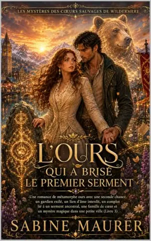 L'OURS QUI A BRISÉ LE PREMIER SERMENT: Une romance d’ours métamorphe avec seconde chance, lien interdit, serment ancestral et mystère magique en petite ... Mystères des Cœurs Sauvages de Wildermere)