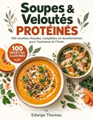 Soupes & Veloutés Protéinés: 100 Recettes Chaudes, Complètes et Réconfortantes Pour l’automne et l’hiver