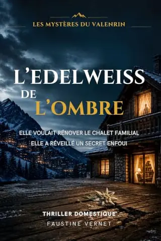L’Édelweiss de l’Ombre : Thriller psychologique à suspense français secrets de famille meurtre enquête rebondissements et mystère dans une station de montagne (Les Mystères du Valenrin T.1)