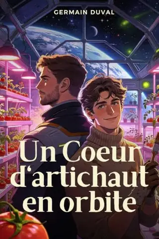 Un Cœur d'artichaut en orbite: Une romance MM omegaverse de science-fiction, huis clos en orbite et ennemis amants