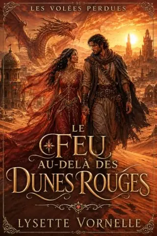 Le Feu au-delà des Dunes Rouges: Une fantasy romantique épique de dragons, de désert vivant et de routes interdites (Les Volées perdues t. 2)